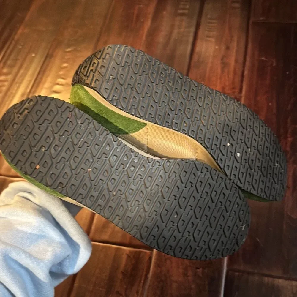 Diesel green vintage leather